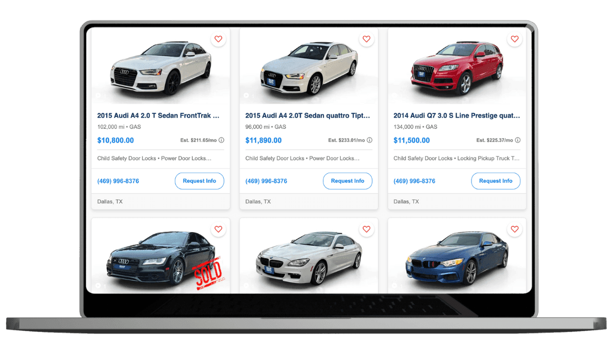 Listings before and after using MagicLister